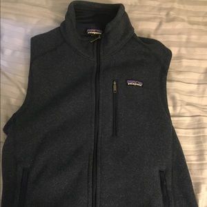 Mens Patagonia better sweater full zip vest